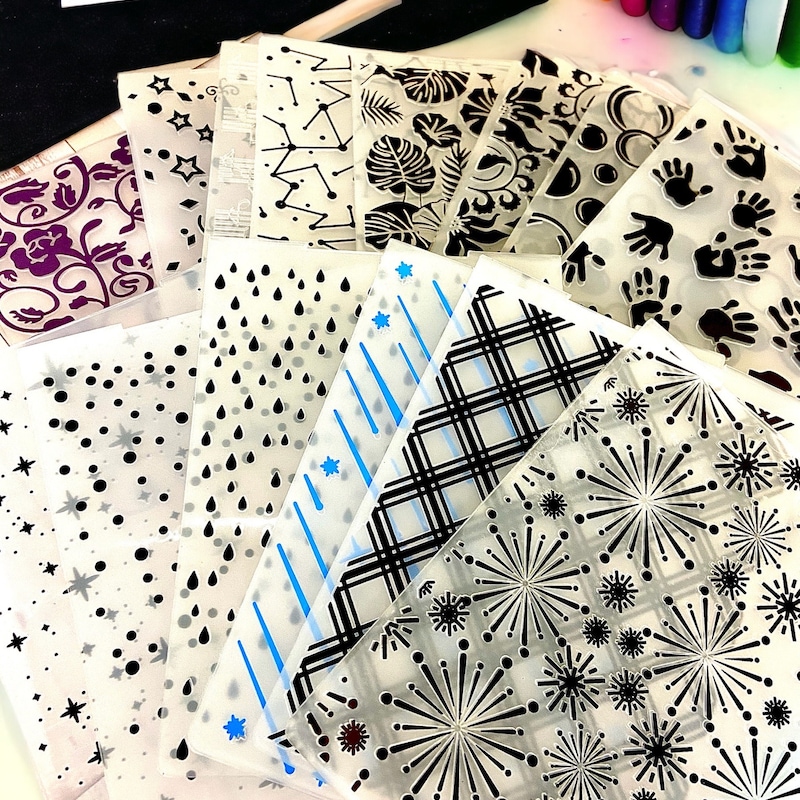 Embossing Folders for Card Making - Etsy