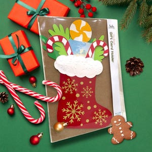 Christmas Gift Card Holder - Christmas Stockings