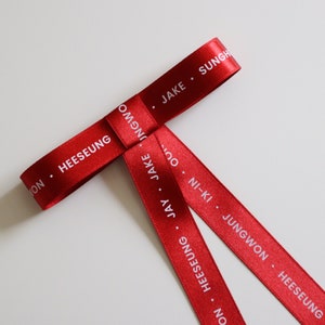 ENHYPEN Hair Bow | ENGENE | Kpop Merch | Hair Barrette | Jungwon, Heeseung, Jay, Jake, Sunghoon, Sunoo, Ni-ki