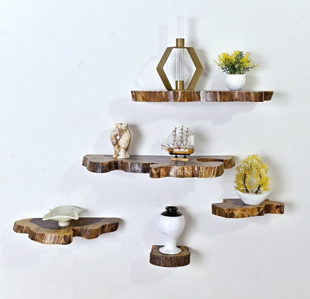 Live Edge Floating Shelf live Edge Shelf live Edge Floating Shelves
