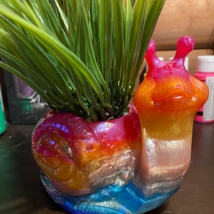 snail planter