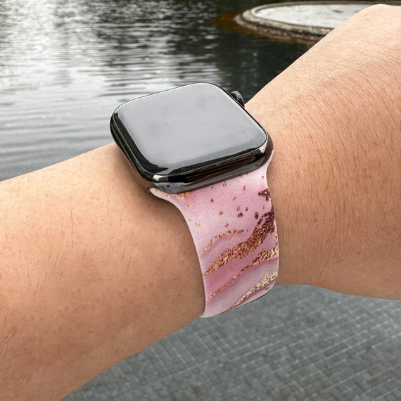 Apple Watch Band Silicone Band 49mm Marble Pattern 49mm 46mm 45mm 44mm 42mm 41mm 40mm 38mm Series Strap Replacement Series 10 9 8 7 6 5 4 3