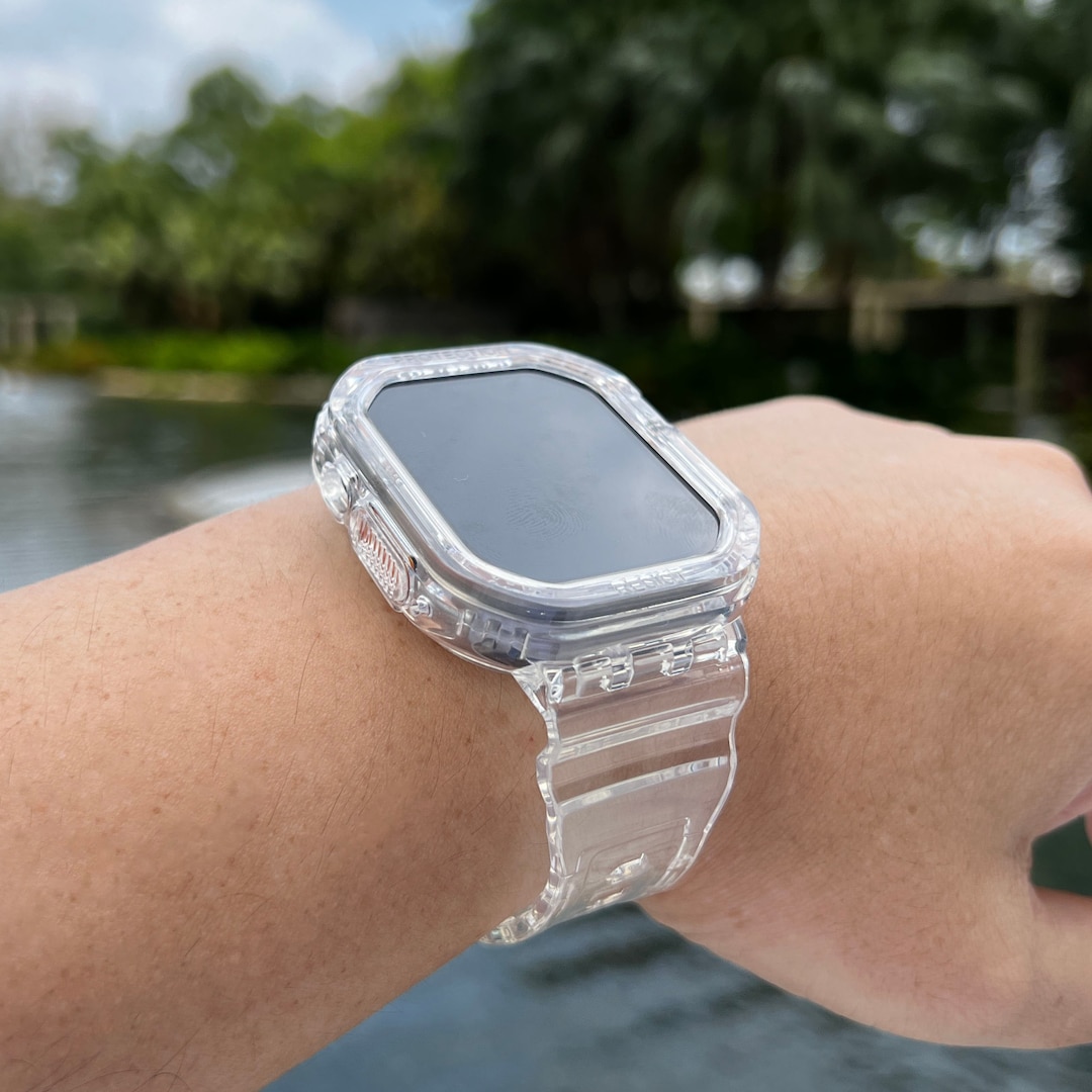 Transparent belt watch new arrivals