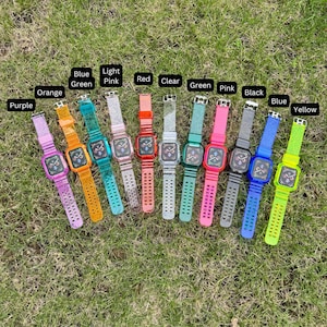 Transparent TPU Yellow Case Band Apple Watch Ultra 38-49mm All in One TPU Design Bumper Case Protection iWatch Series 11 10 9 8 7 6 5 4 3 2 image 6