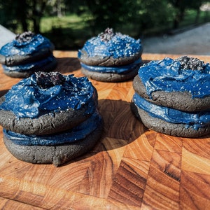 Black Velvet Espresso Cookie Recipe | Gourmet Stuffed Cookie Recipe | Halloween Cookie Recipe | Unique Cookie Recipe | Dessert Recipes