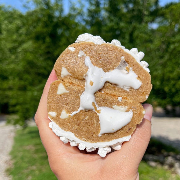 Loaded Oatmeal Creamy Cookie | Stuffed Gourmet Cookie | Cinnamon Oatmeal Cookie | Homemade Cookie Recipe | Gourmet Cookie Recipe