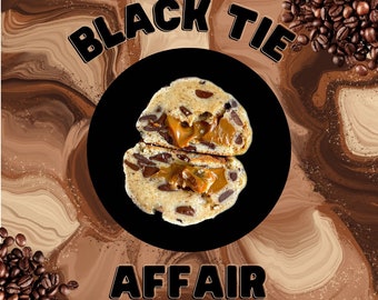 Black Tie Affair Cookie Recipe | Stuffed Gourmet Cookie Recipe | Stuffed Cookies | Cookie Recipes | Dulce De Leche | Coffee Cookie | Dessert