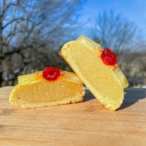 Pineapple Upside Down Cake Cookie Recipe | Gourmet Cookie Recipe | Stuffed Cookie Recipe | Homemade Cookie Recipes | Dessert Recipe | Bakery