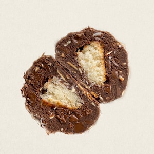 Almond Joy Inspired Cookie Recipe | Gourmet Stuffed Cookie Recipe | Stuffed Cookie Recipe | Cookie Recipe | Homemade Dessert Recipe | Cookie