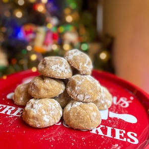 Frosty Drops | Cinnamon, Dulce de Leche, and Cream Cheese Cookie Recipe | Gourmet Cookie Recipes | Cookie Recipes