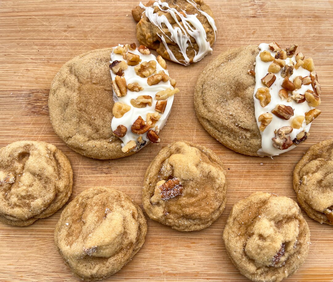 Maple Molasses Pecan Walnut Cookie Recipe Homemade Cookie Recipes