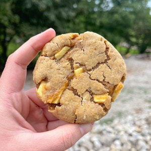 Browned Butter & Cinnamon Apple Oatmeal Cookie Recipe | Gourmet Stuffed Cookie Recipes | Stuffed Cookie Recipes | Gourmet Cookie Recipes