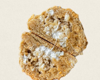 Vanilla Dreams Cookie | Vanilla Stuffed Cookie | Gourmet Stuffed Cookie Recipe | Big Cookie Recipe | Dessert Recipe | Homemade Recipes