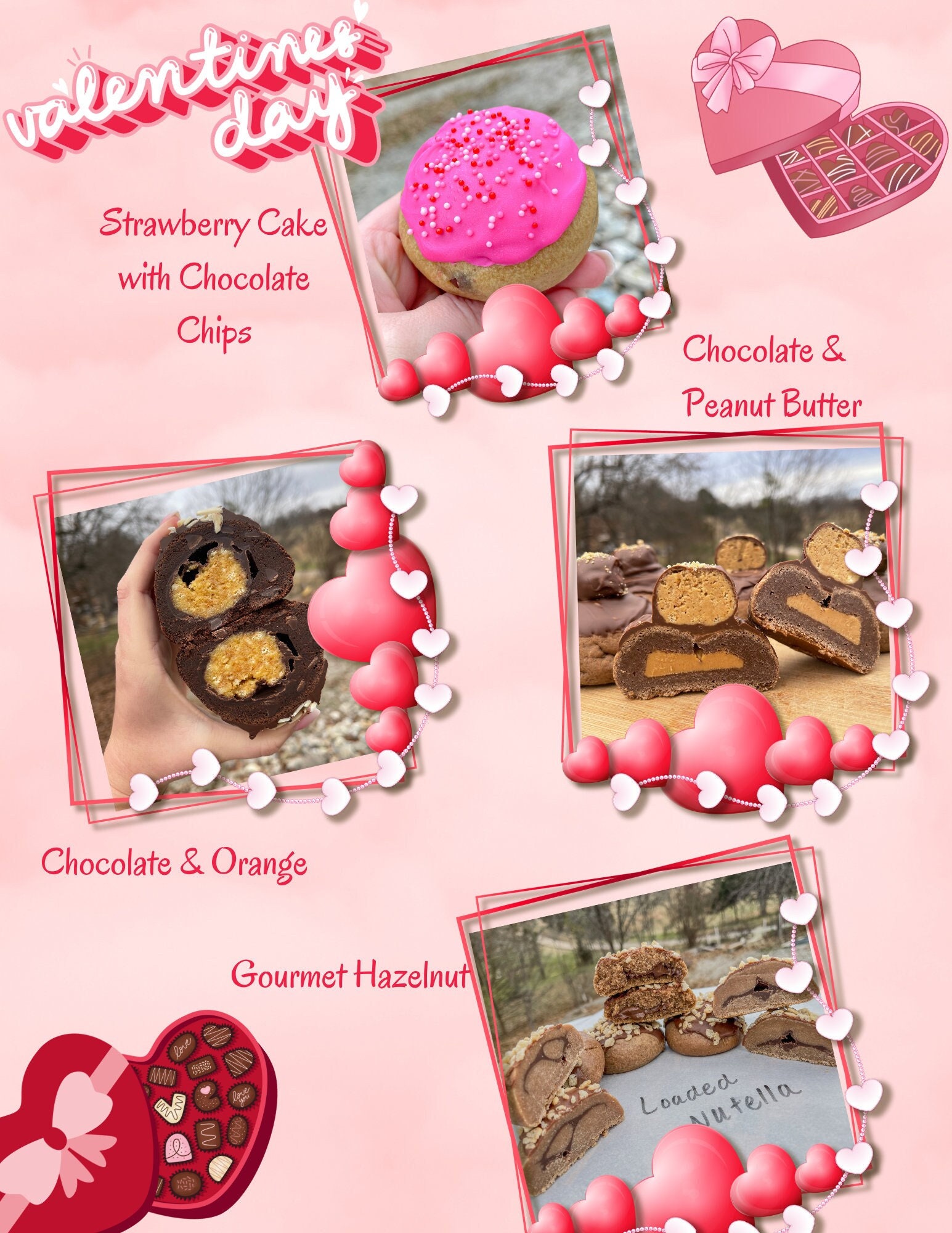 Valentine's Day Box of Chocolates Inspired Cookie Recipe Bundle | Gourmet  Stuffed Cookie Recipes | Cookie Recipes | Homemade Cookie Recipes - Etsy, image size:1545x2000