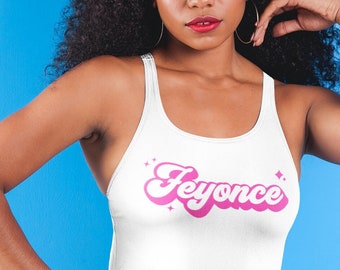 Feyonce Theme Bachelorette One-Piece Swimsuit (XS-3L)