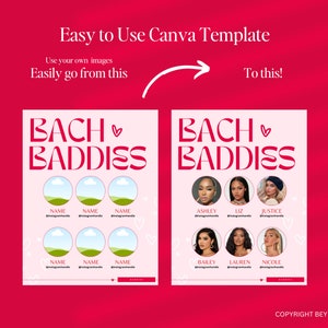 Drunk in Love Bachelorette Weekend Itinerary Template | Bachelorette Travel Itinerary Template | 10 Pages | Editable in Canva | Feyonce Bachelorette