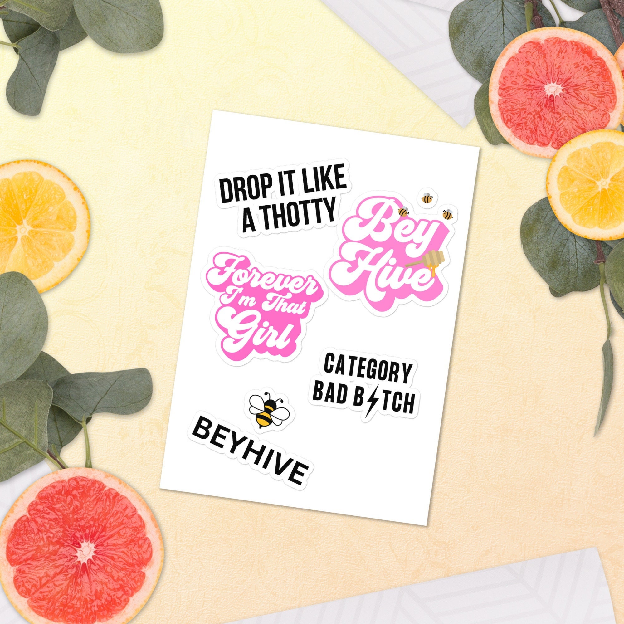 Queen BEY Renaissance / Beyhive Sticker Sheet / - Etsy