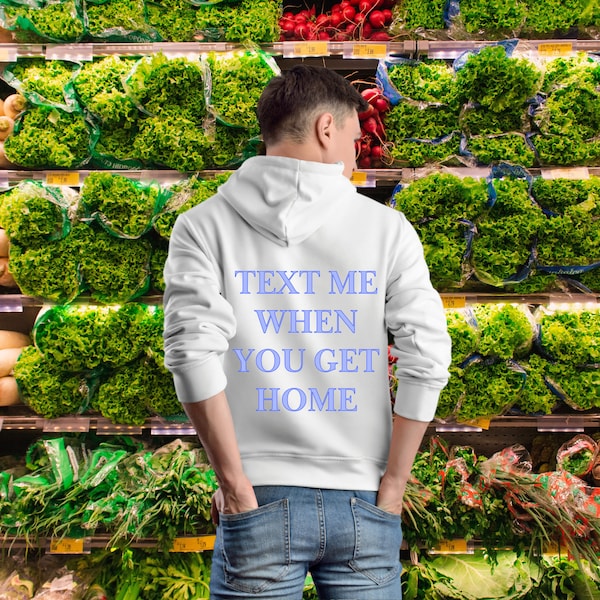 Hoodies With Quotes on Back Etsy