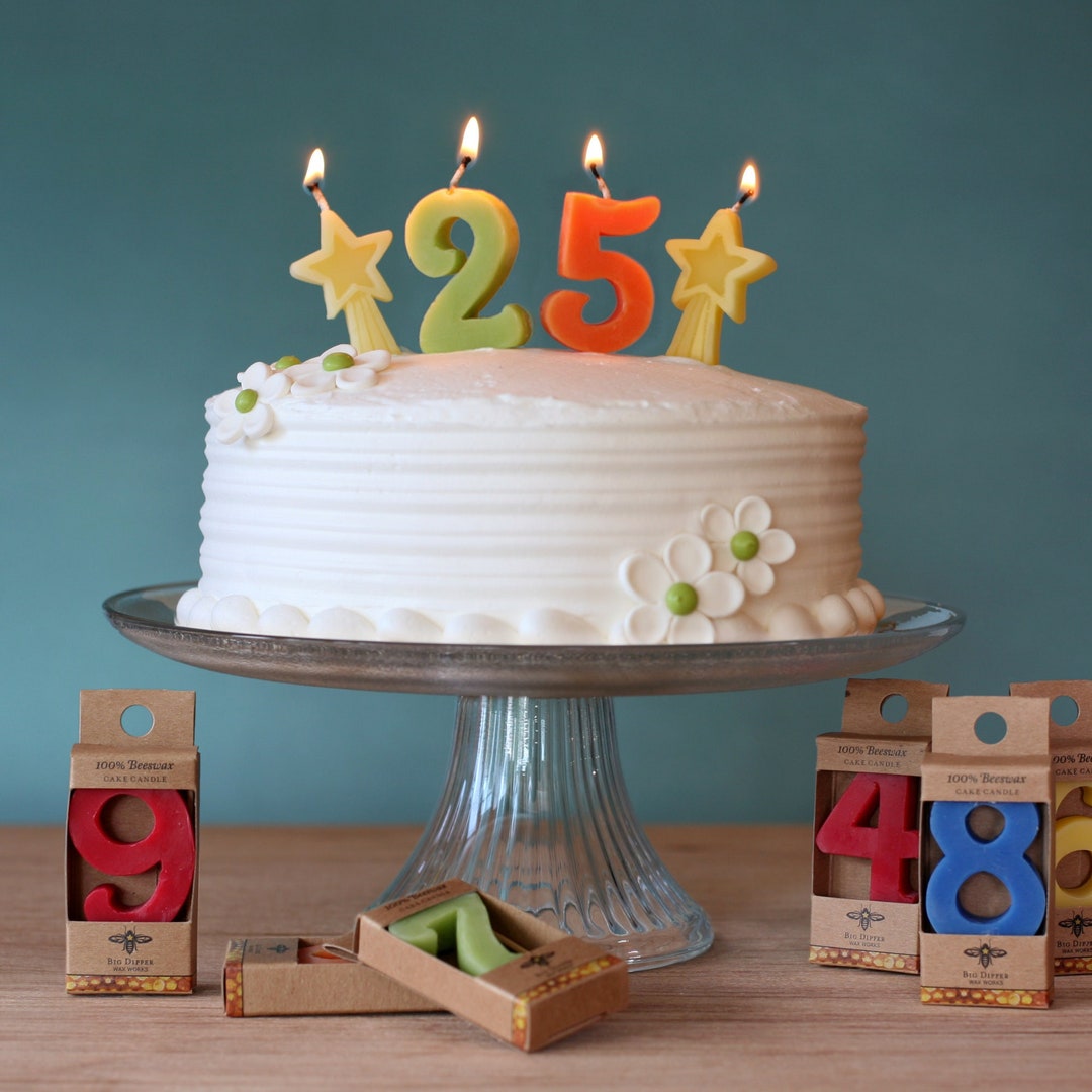 Birthday Number Cake Candles Birthday Cake Candles Cake Candles Number