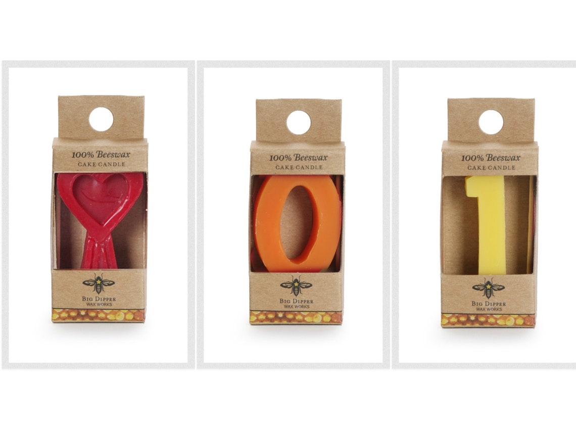Birthday Number Cake Candles Birthday Cake Candles Cake - Etsy