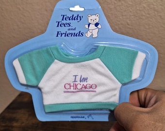 1986 Carded Teddy Tees Toy Bear Outfits by Applause