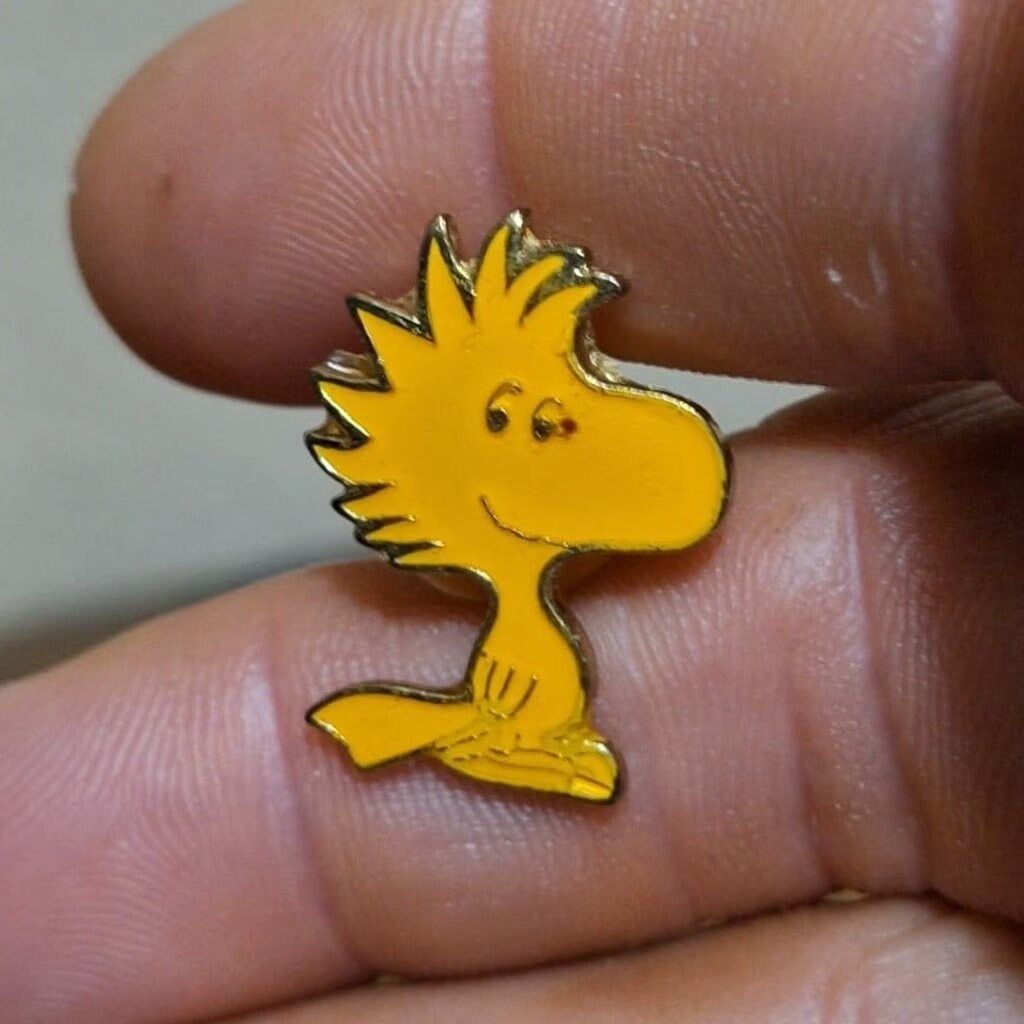 Snoopy & Woodstock Red Puffer Pin Set