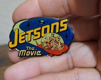 1990's Jetsons The Movie Enamel Magnet