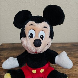1980's Vintage Disneyland Walt Disney World Mickey Mouse 8" Plush image 7