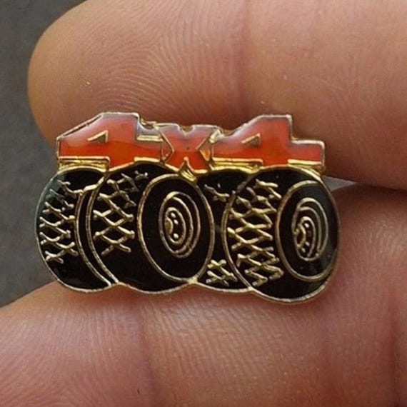 80s 4x4 Four Wheeler Truck Tire Pin