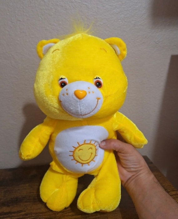 タグ付き　ケアベア　20周年 Funshine Bear Friend Bear 2004 Care Bears Funshine Bear Plush - Etsy