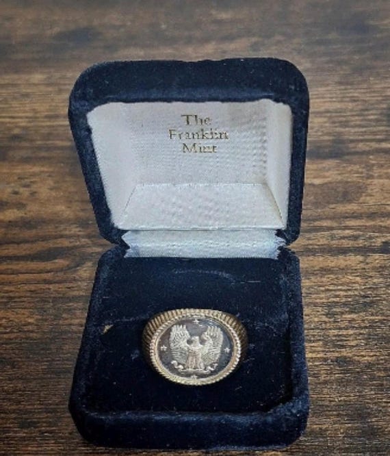Vintage franklin mint ring - Gem Vintage franklin mint ring - Gem