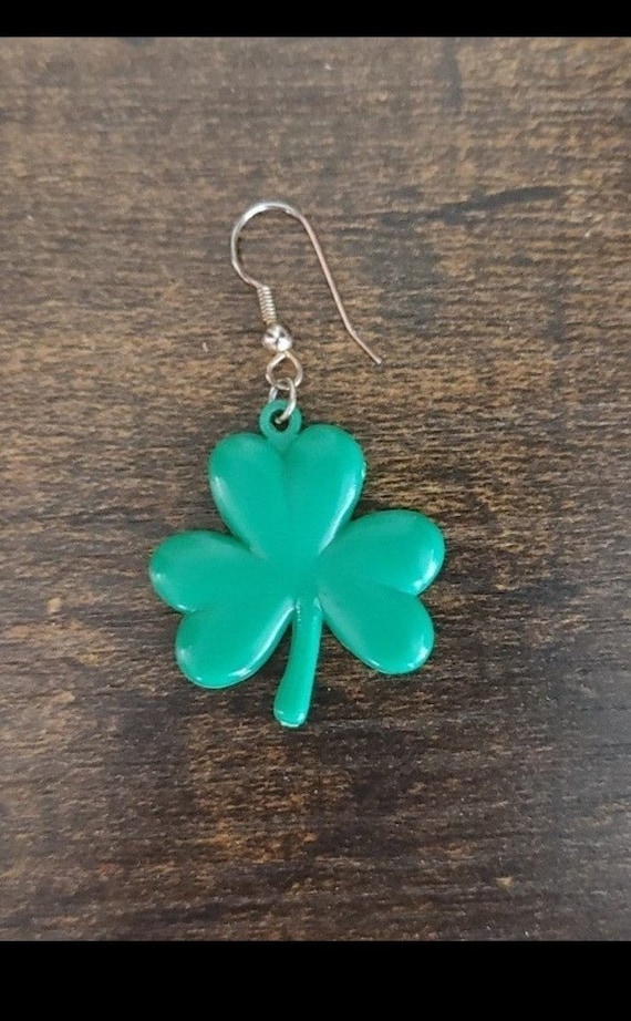 Vintage Russ St. Patrick’s Day Earrings - image 6