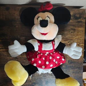 1980's/90's Disneyland Minnie Mouse Plush imagem 7