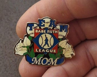 Babe Ruth League "Team Mom" Award Pin