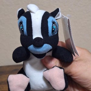1990s (Retired) The Disney Store Flower The Skunk Bambi Plush