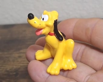 1980s Disney Pluto PVC Figurine