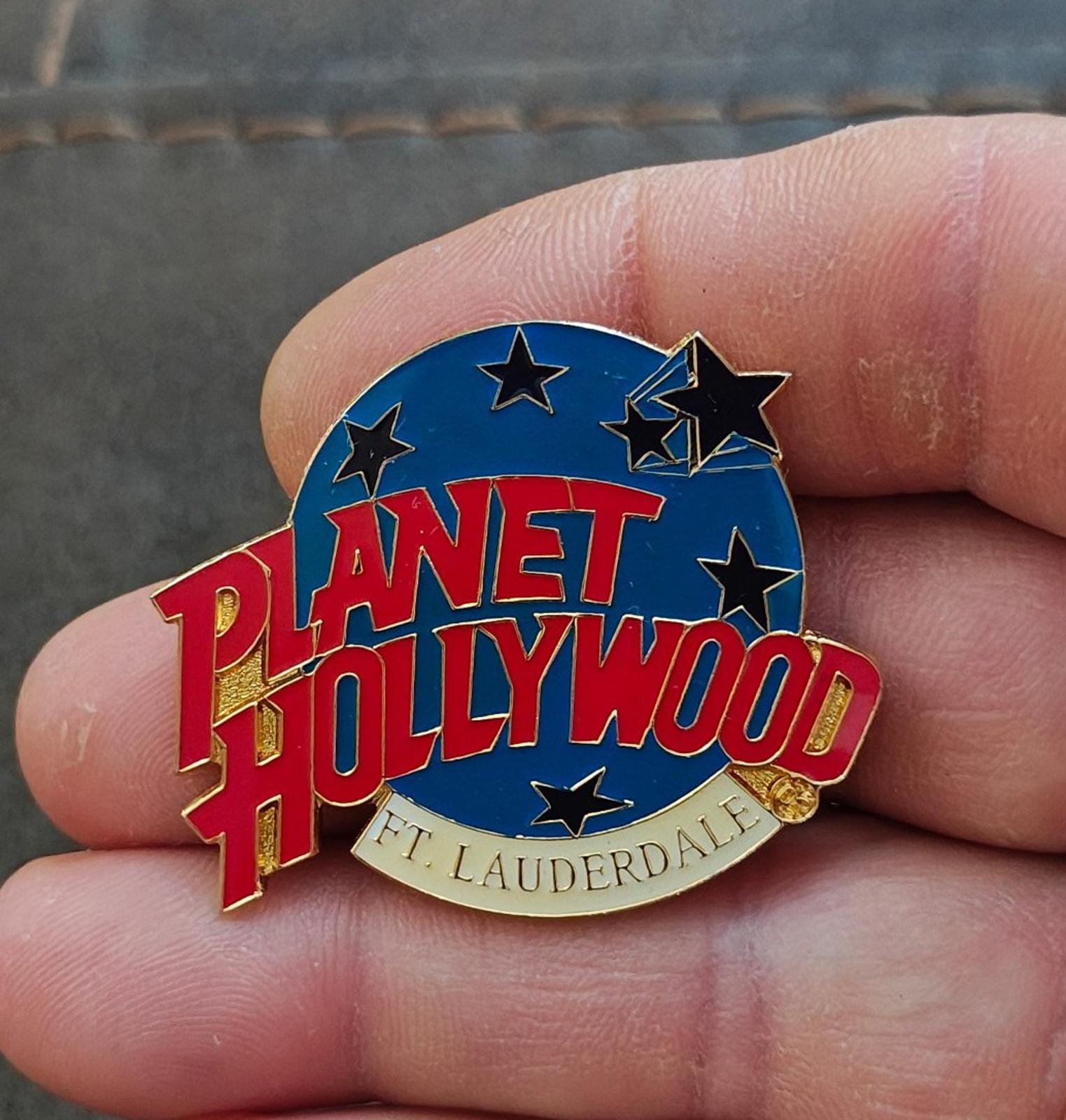 Planet Hollywood Pin - Etsy