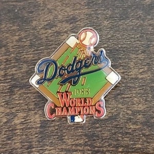 Los Angeles Dodgers Glass Enamel Pins