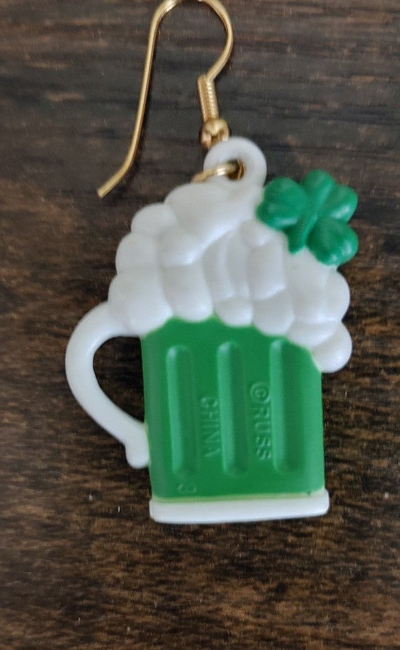 Vintage Russ St. Patrick’s Day Earrings - image 8