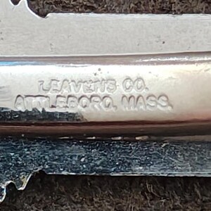 1960s Veterans of Foreign Wars (VFW) Silver Tone Tie Bar/Tie Clip afbeelding 9