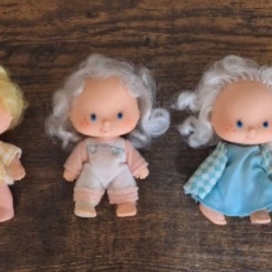 3 Vintage 1979 Strawberry Shortcake Dolls