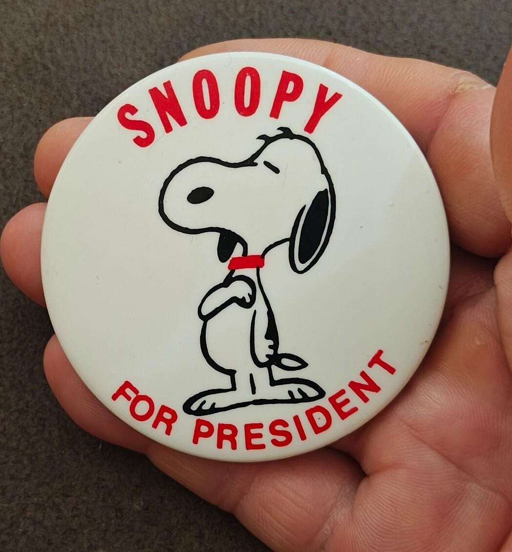 Snoopy for President Svg - Etsy