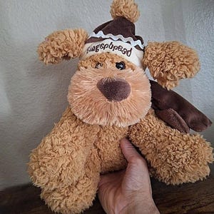 Gingerbread Brown Puppy Dan Dee Collectors Choice Plush - Etsy