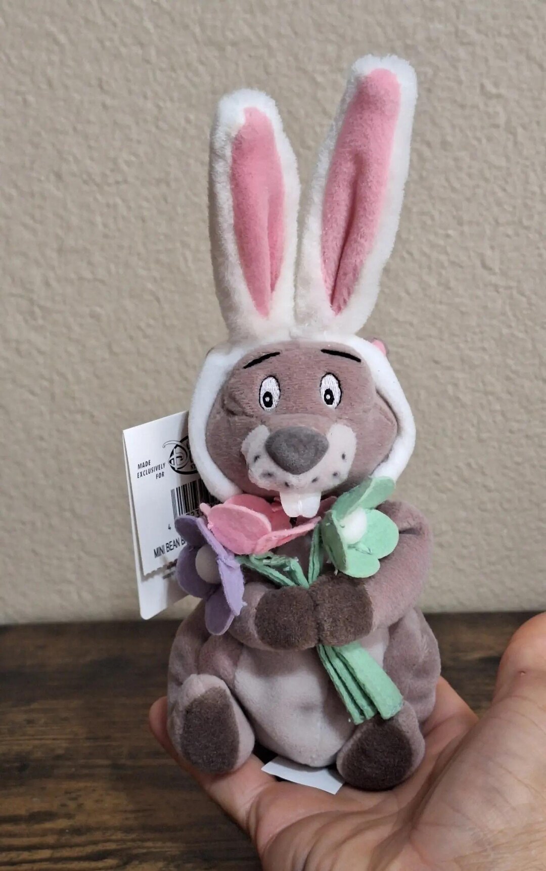1990’s (retired) the Disney Store Easter Bunny Gopher Plush - Etsy