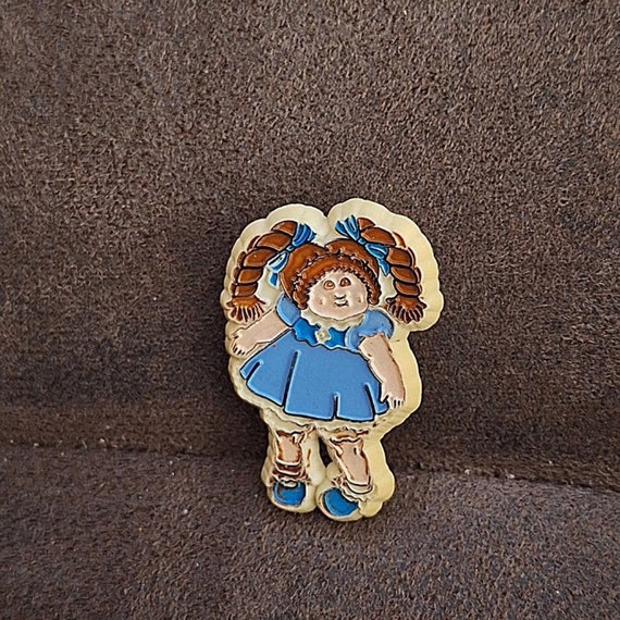 1983 Cabbage Patch Kid Plastic Pin - image 6