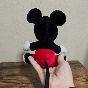 1980's Vintage Disneyland Walt Disney World Mickey Mouse 8" Plush image 4