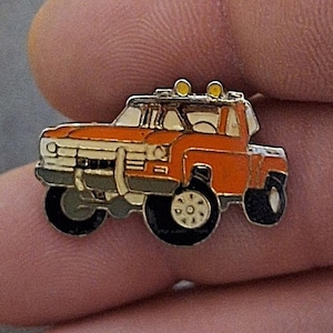 80s 4x4 Pickup Truck Enamel Pin