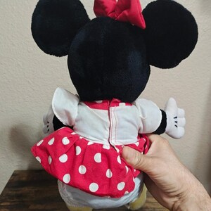 1980's/90's Disneyland Minnie Mouse Plush imagem 4