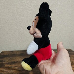 1980's Vintage Disneyland Walt Disney World Mickey Mouse 8" Plush image 3