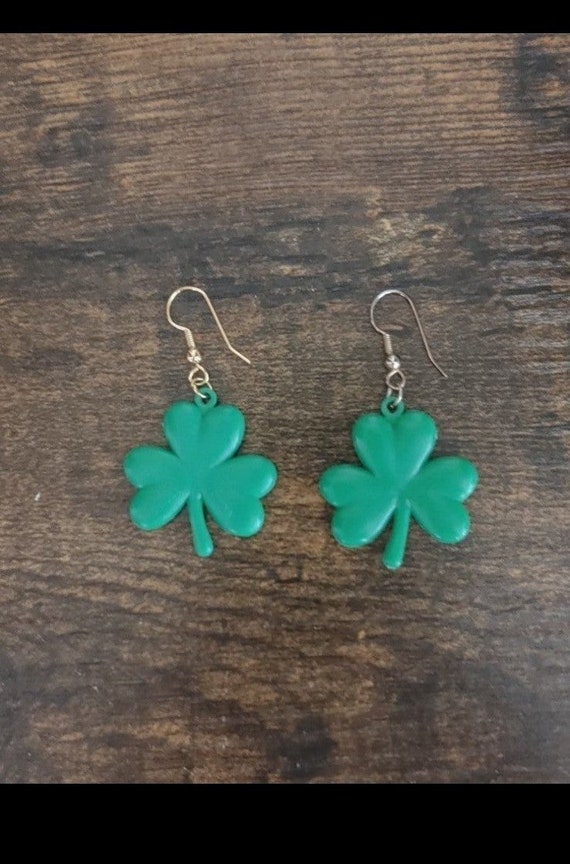 Vintage Russ St. Patrick’s Day Earrings - image 5